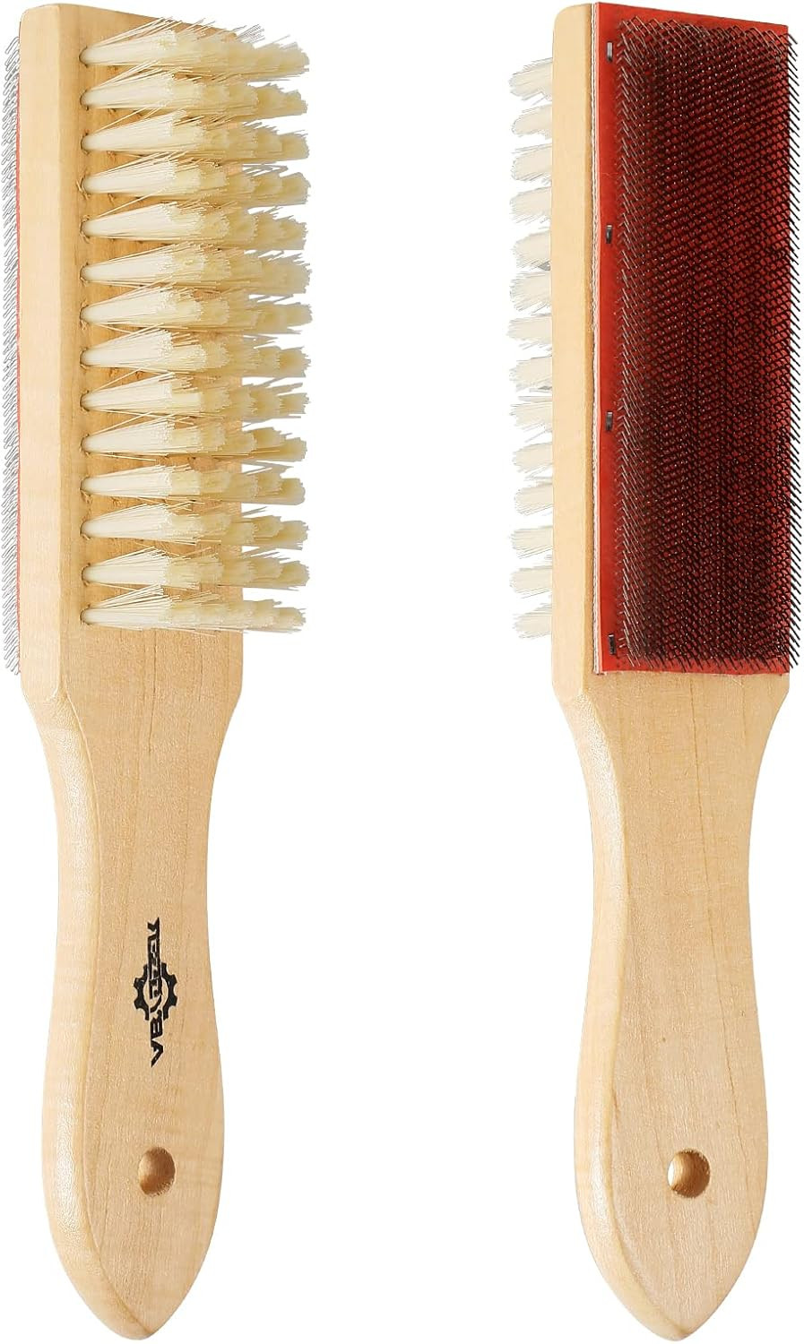 2-In-1 Card File Brush, Heavy Duty Steel Brush for Cleaning Files, Bits, Saw Cha