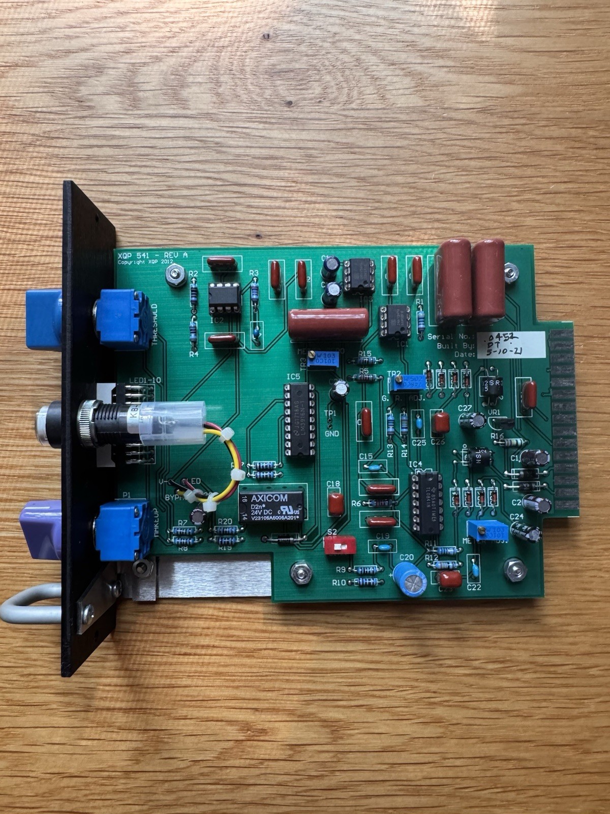 XQP Audio 541 500 Series Opto Compressor