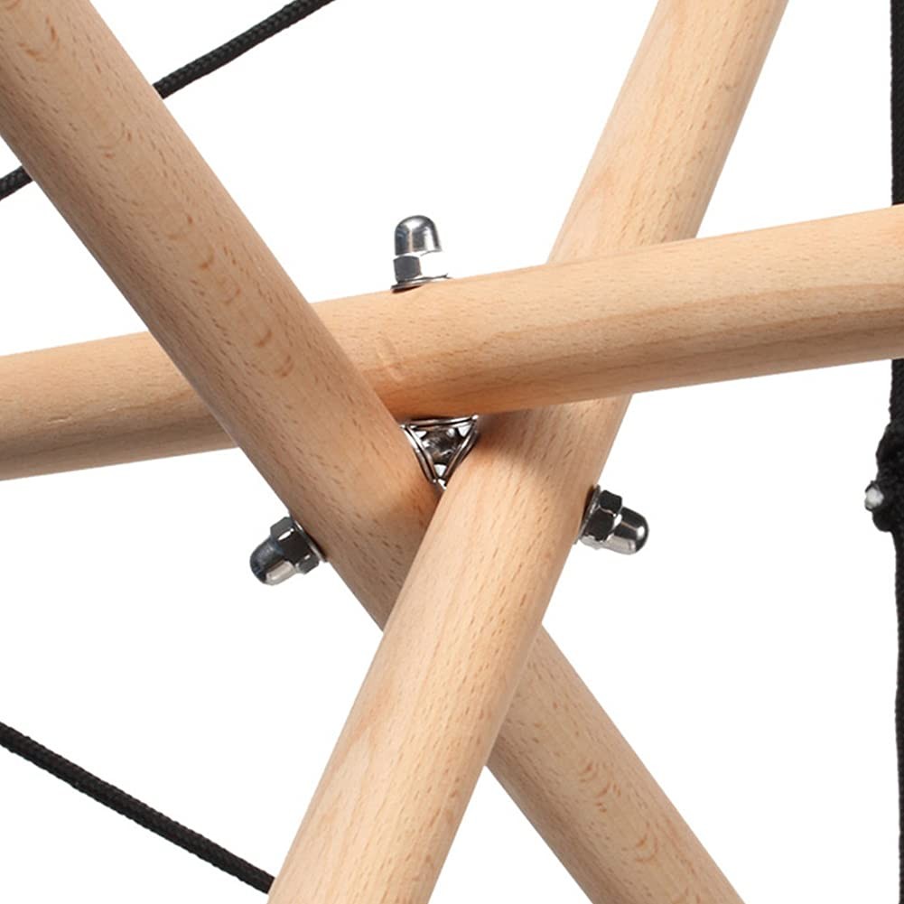 EMVANV Handpan Drum Stand, Solid Wood Adjustable Triangular Extendable Snare Hol