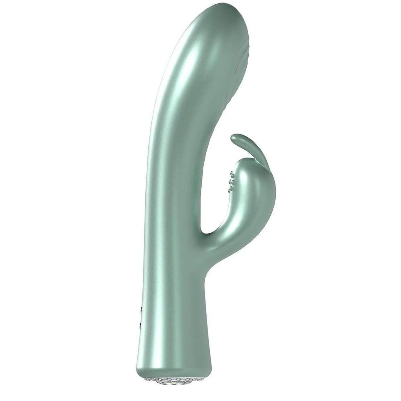 Rechargeable Rabbit Vibrator Silicone Powerful Vibrating G-spot Clit Stimulator