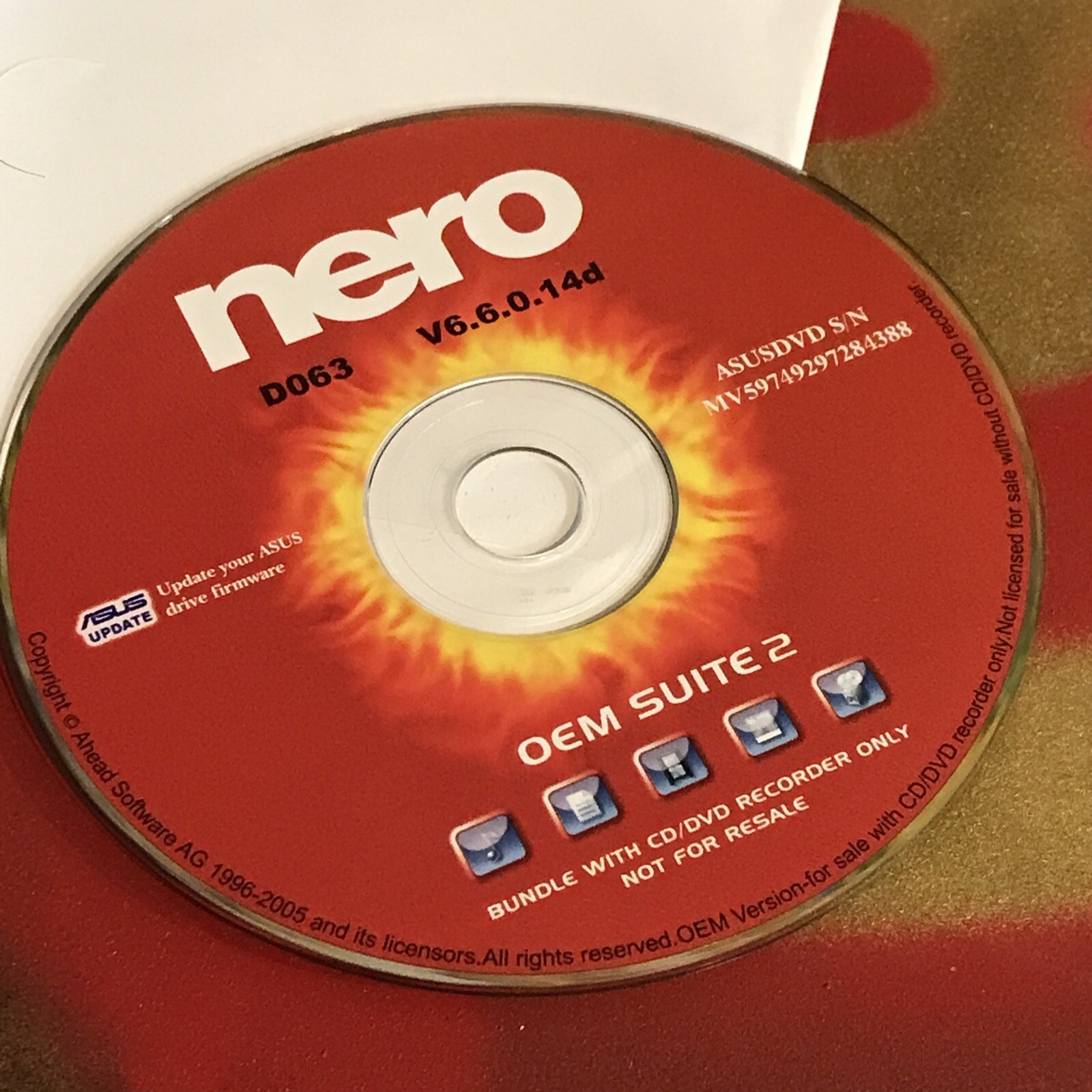 Nero OEM Suite 2  D063. V.6.6.0.14d