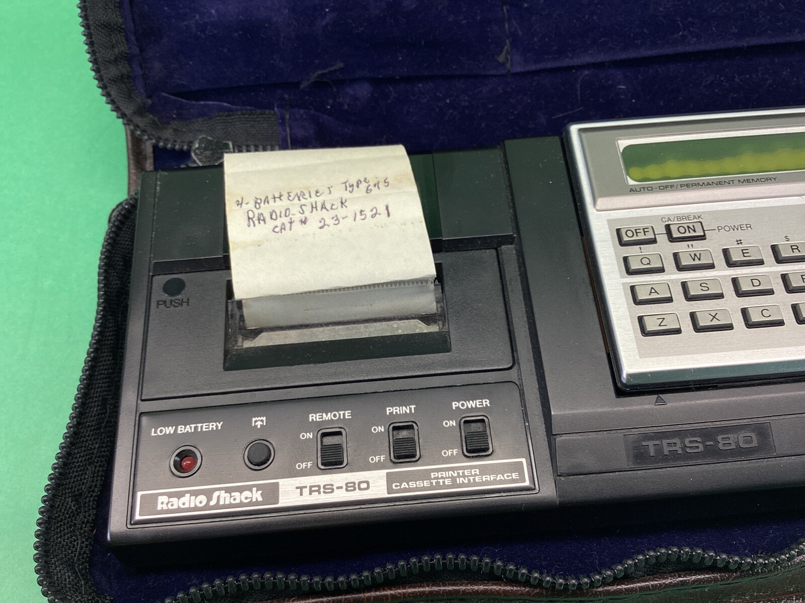 Radio Shack TRS-80 Printer/Cassette Interface UNTESTED