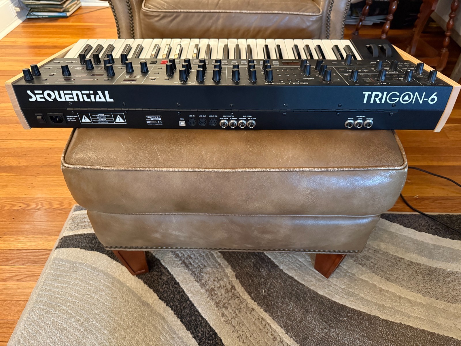 Sequential Trigon-6 - 6-Voice Polyphonic Analog Synthesizer - Dave Smith Moog