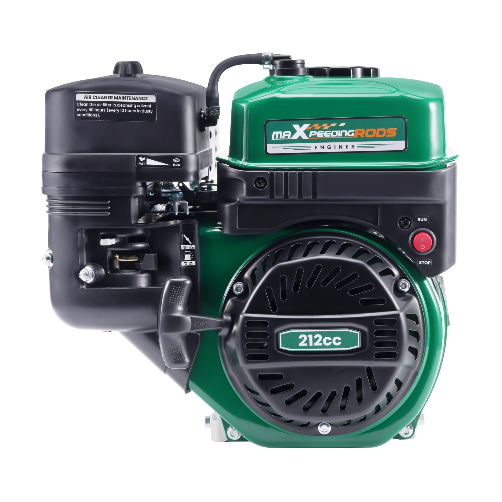 Engine Motor Gasoline 212cc 4-Stroke 7HP OHV Recoil Start Compressor Go-Kart