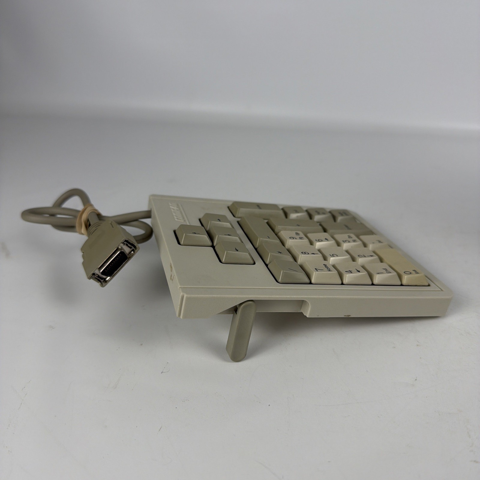 Vintage Compaq 2680NP Numeric Keypad Serial DB9 External Keypad Untested Beige