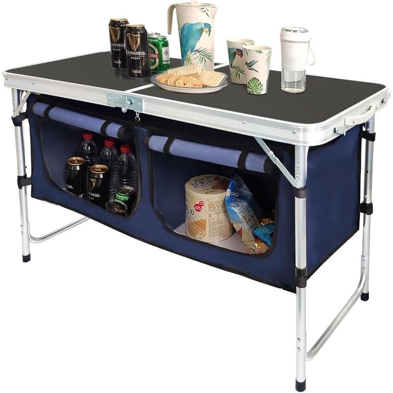 Portable Folding Camping Table Lightweight Collapsible Picnic BBQ Tailgating New