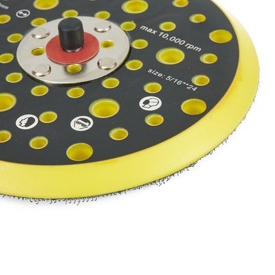6 Inch/52 Holes Sander Backing Pad Hook&Loop Dust Sanding Disc For-MIRKA