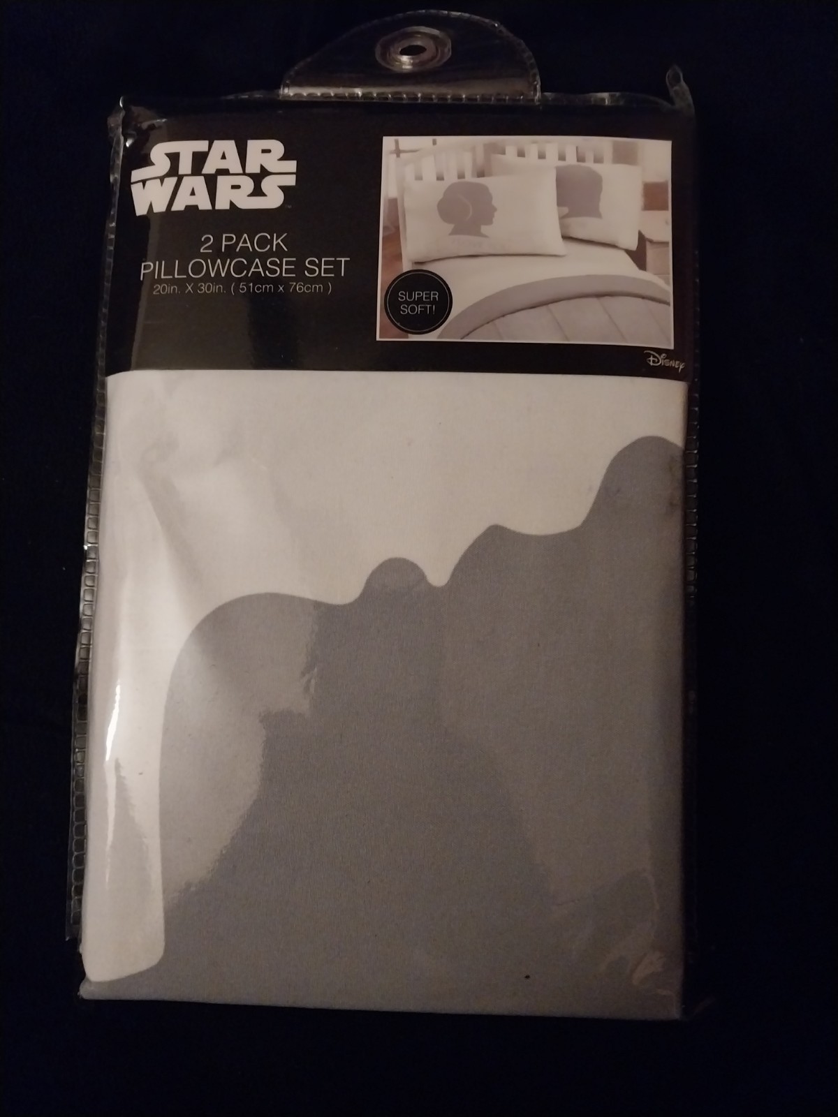 Star Wars Princess Leia and Luke Skywalker Super Soft Pillowcase 2-Pack