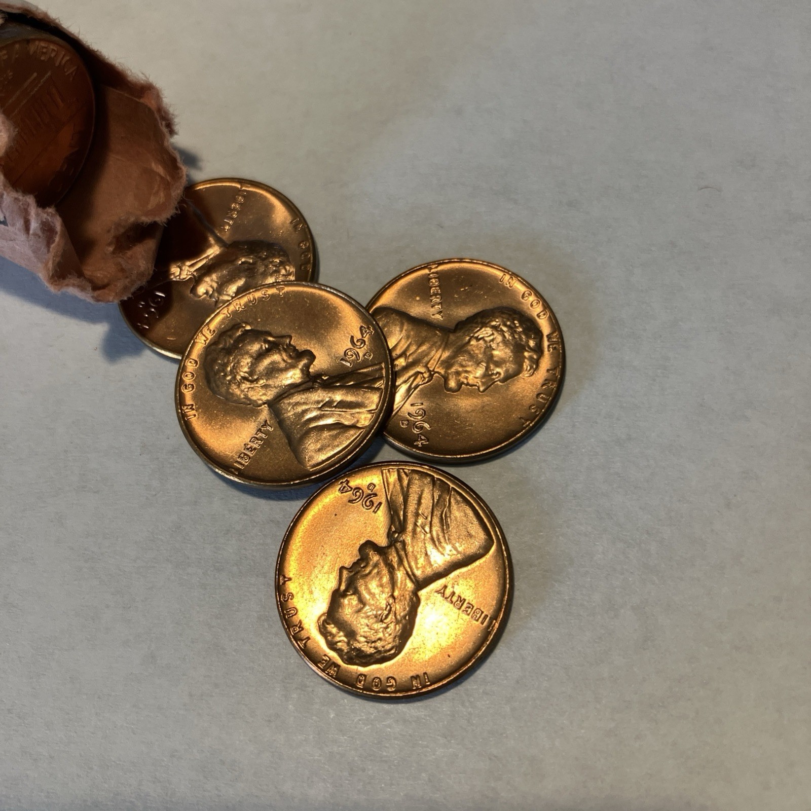 1964 D Lincoln Cent UNC