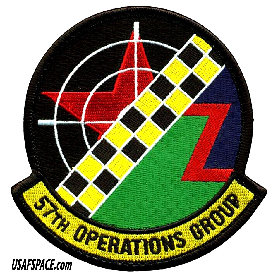 USAF 57TH OPERATIONS GROUP -57 OG- ACC -F-16- F-35 -Nellis AFB, NV- VEL PATCH