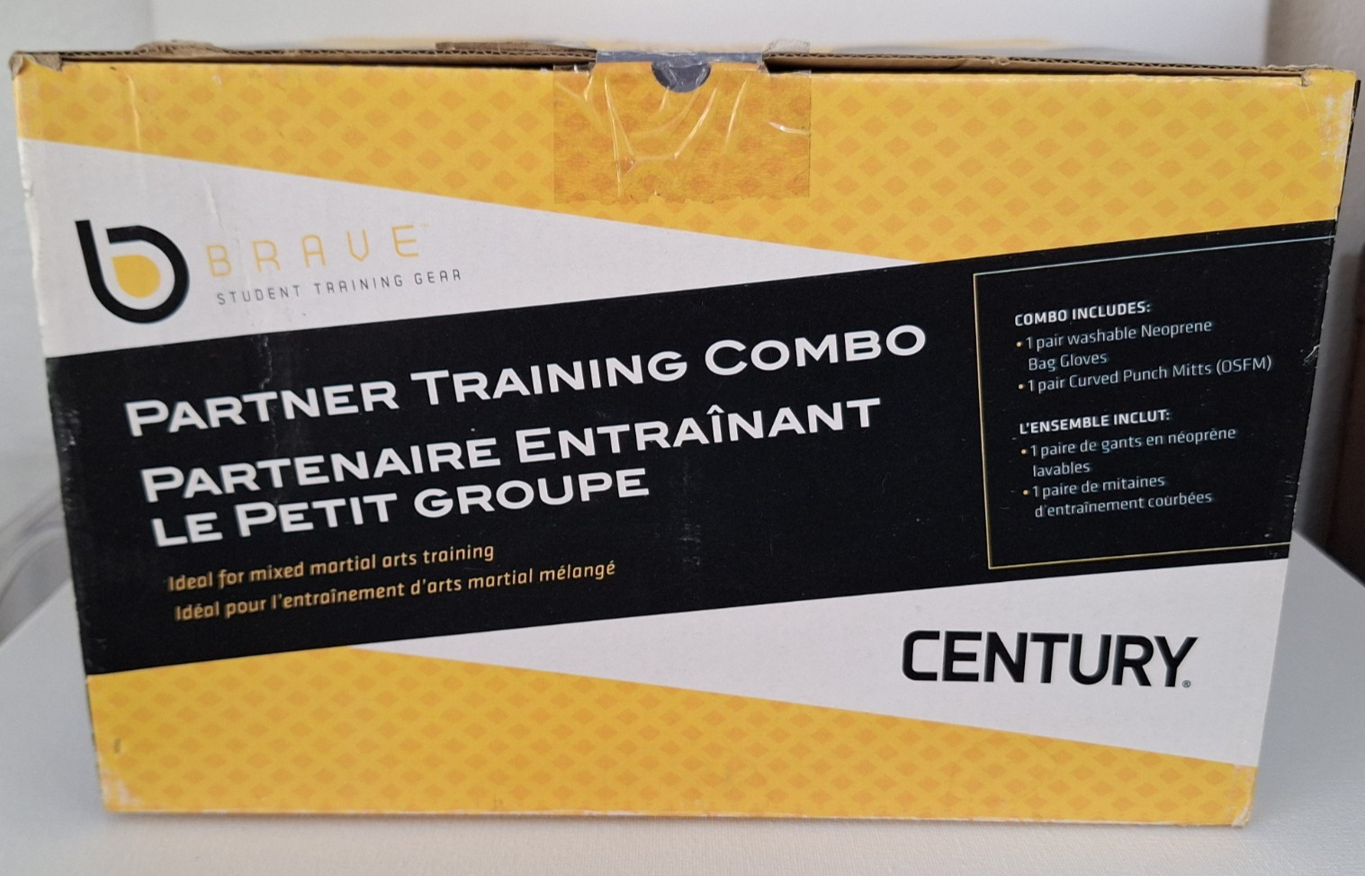 New Century Brave Student Training Partner Training Gear Combo with Gloves
