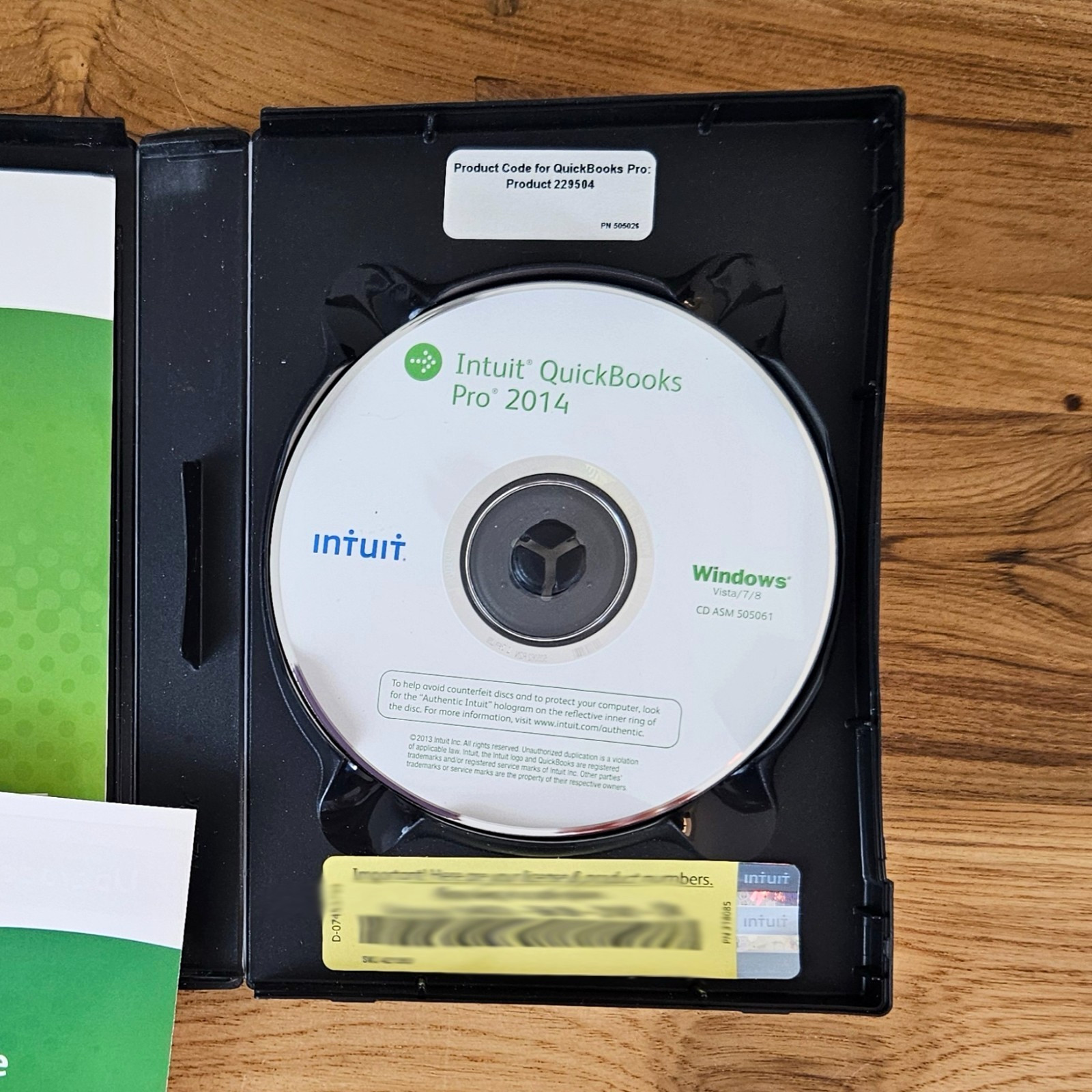 Quickbooks Desktop Pro 2014 Windows Retail Accounting -NO SUBSCRIPT10N