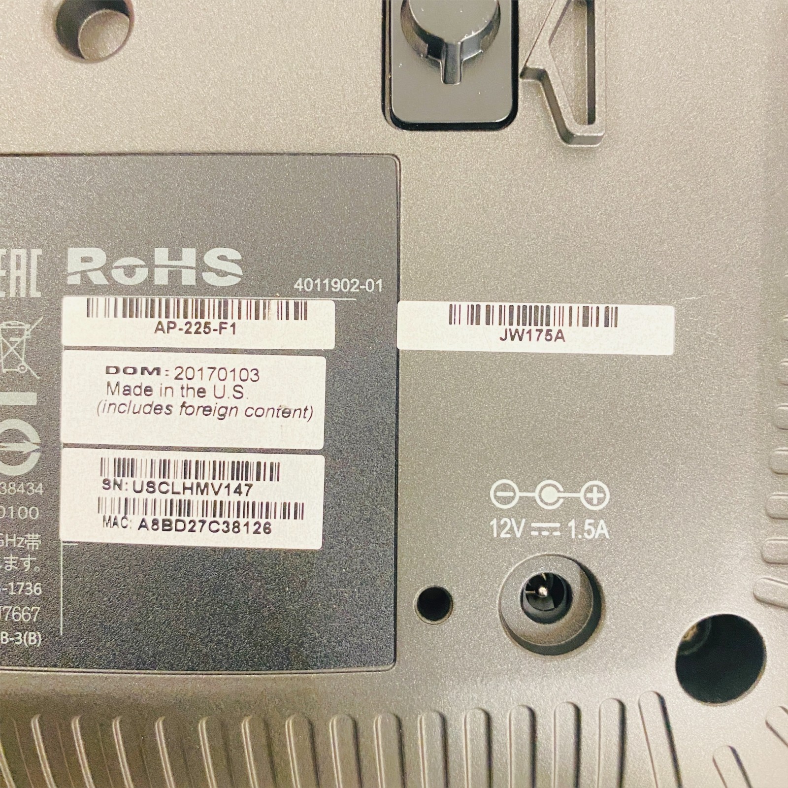 Aruba Networks AP-225 Wireless Access Point APIN0225 - New