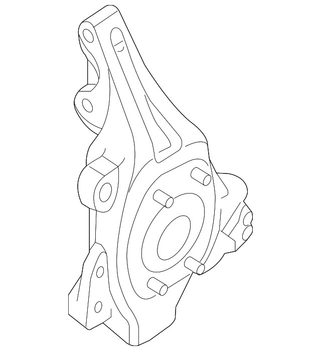 Genuine Nissan Steering Knuckle 40015-JP00A