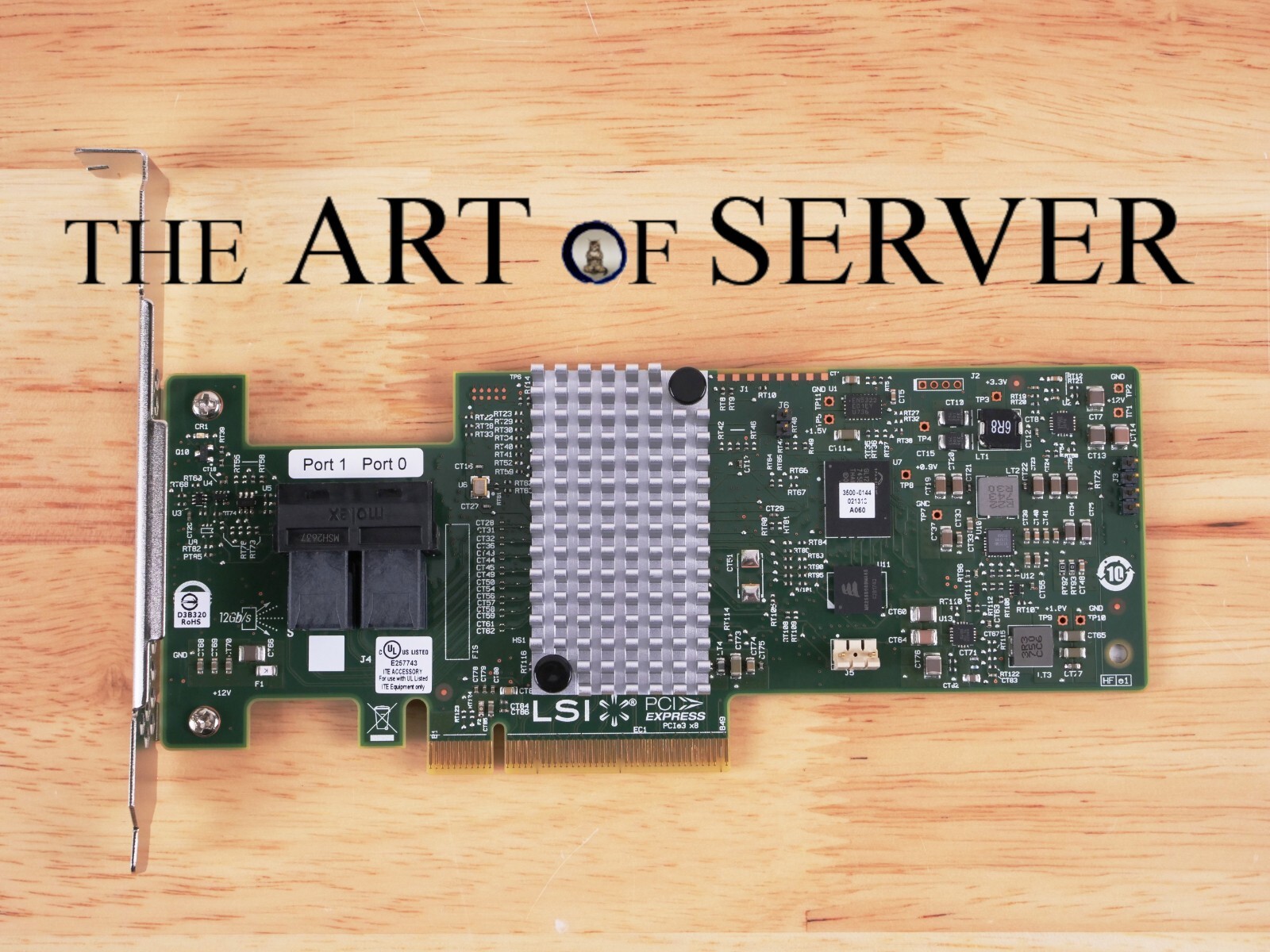 LSI 9340-8i ServeRAID M1215 12Gbps SAS HBA P16 IT mode for ZFS TrueNAS unRAID