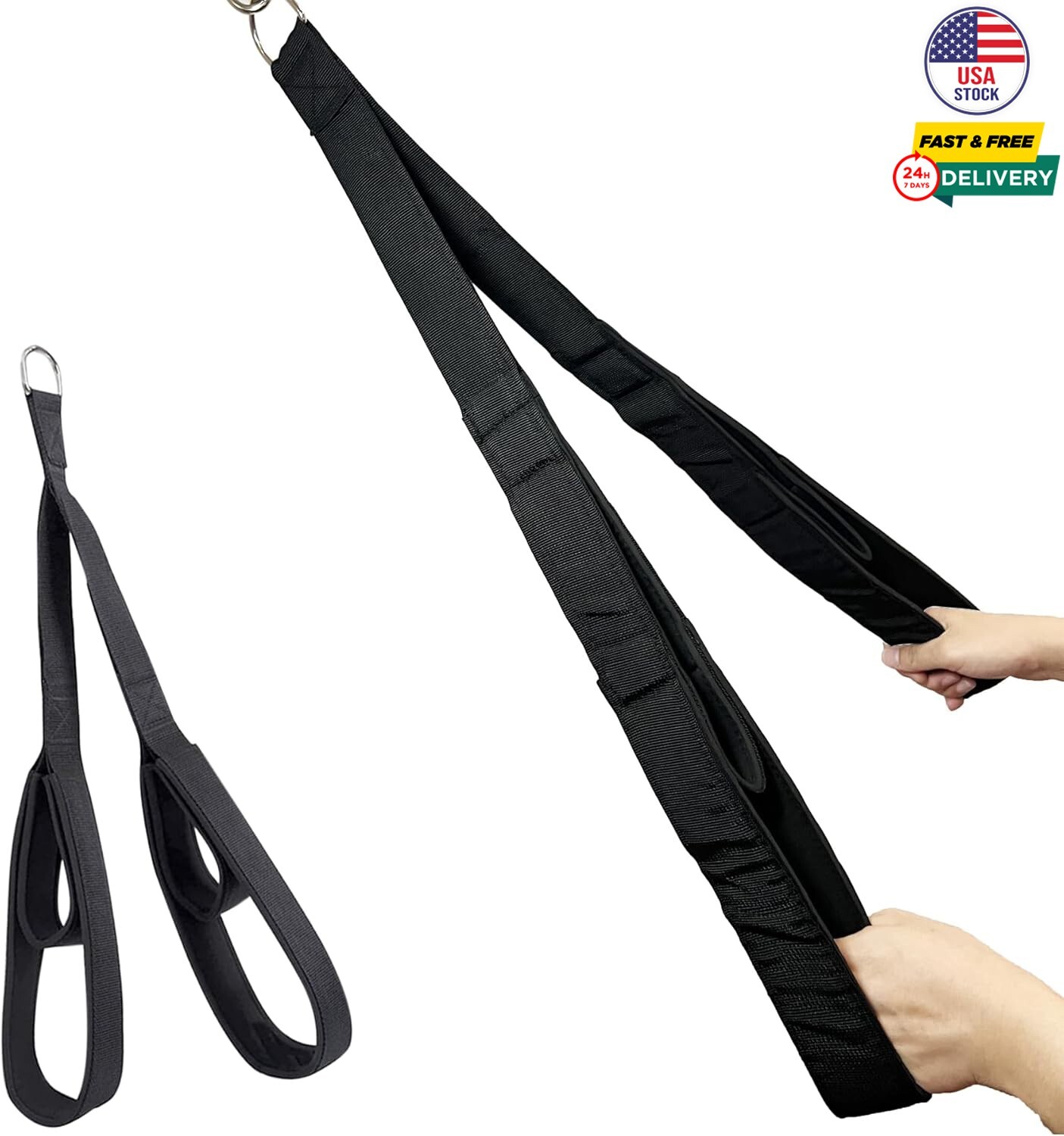 Tricep Rope Cable Attachment Tricep Pull Down Rope Extension Straps Cable Gym