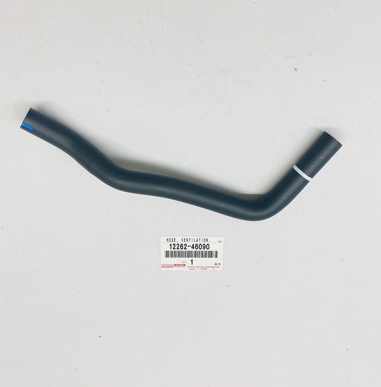 NEW GENUINE 12262-46090 FOR LEXUS IS300 2001-2005 HOSE, VENTILATION, NO.2