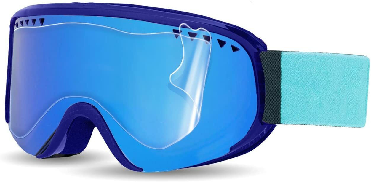 Ripclear - Snow Goggle Flat Lens Protector - 3 Pack