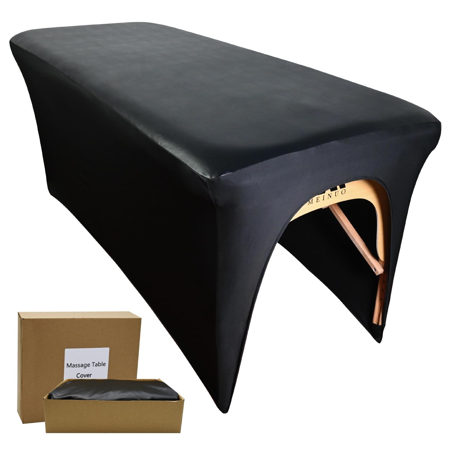 28" Wide PU Leather Lash Bed Cover, Waterproof Massage Table Protector
