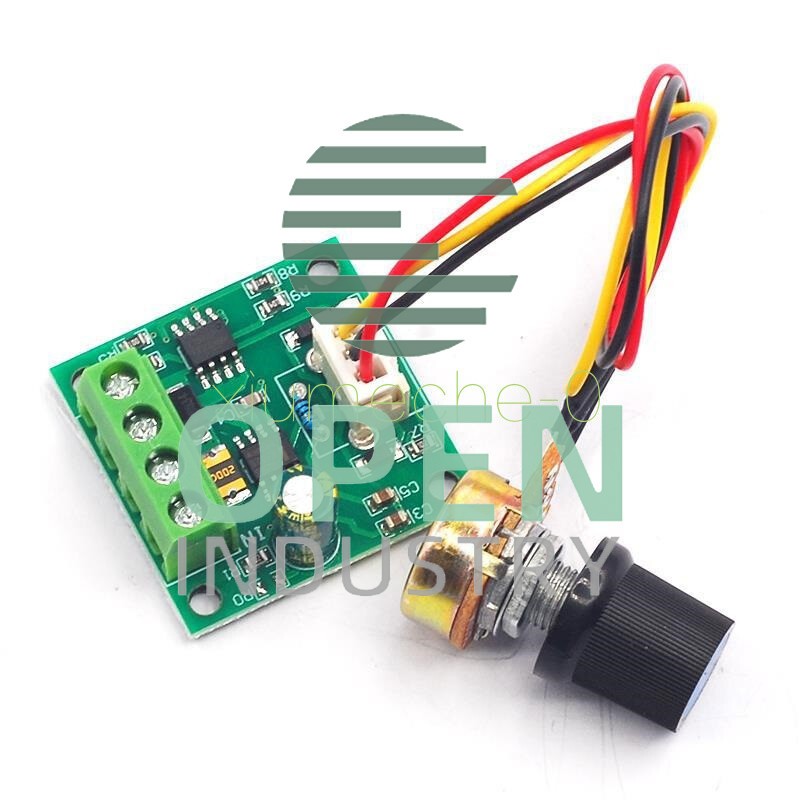 1X DC 1.8V 3V 5V 6V 12V 2A Low Voltage PWM Motor Speed Controller Regulator
