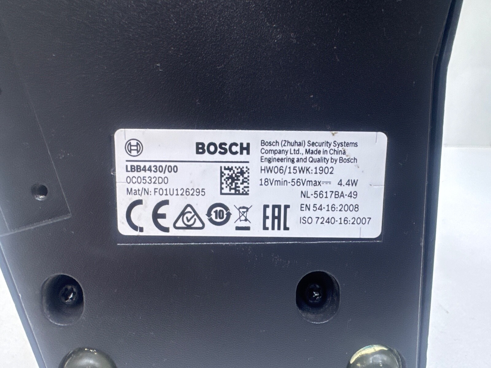 Bosch LBB4430/00 Call Station Basic with Microphone