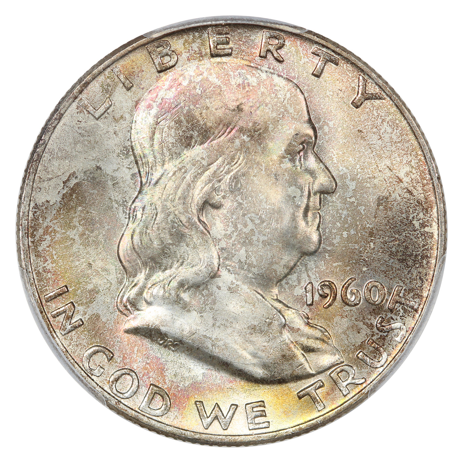 1960-D 50C PCGS MS65FBL - Franklin Half Dollar