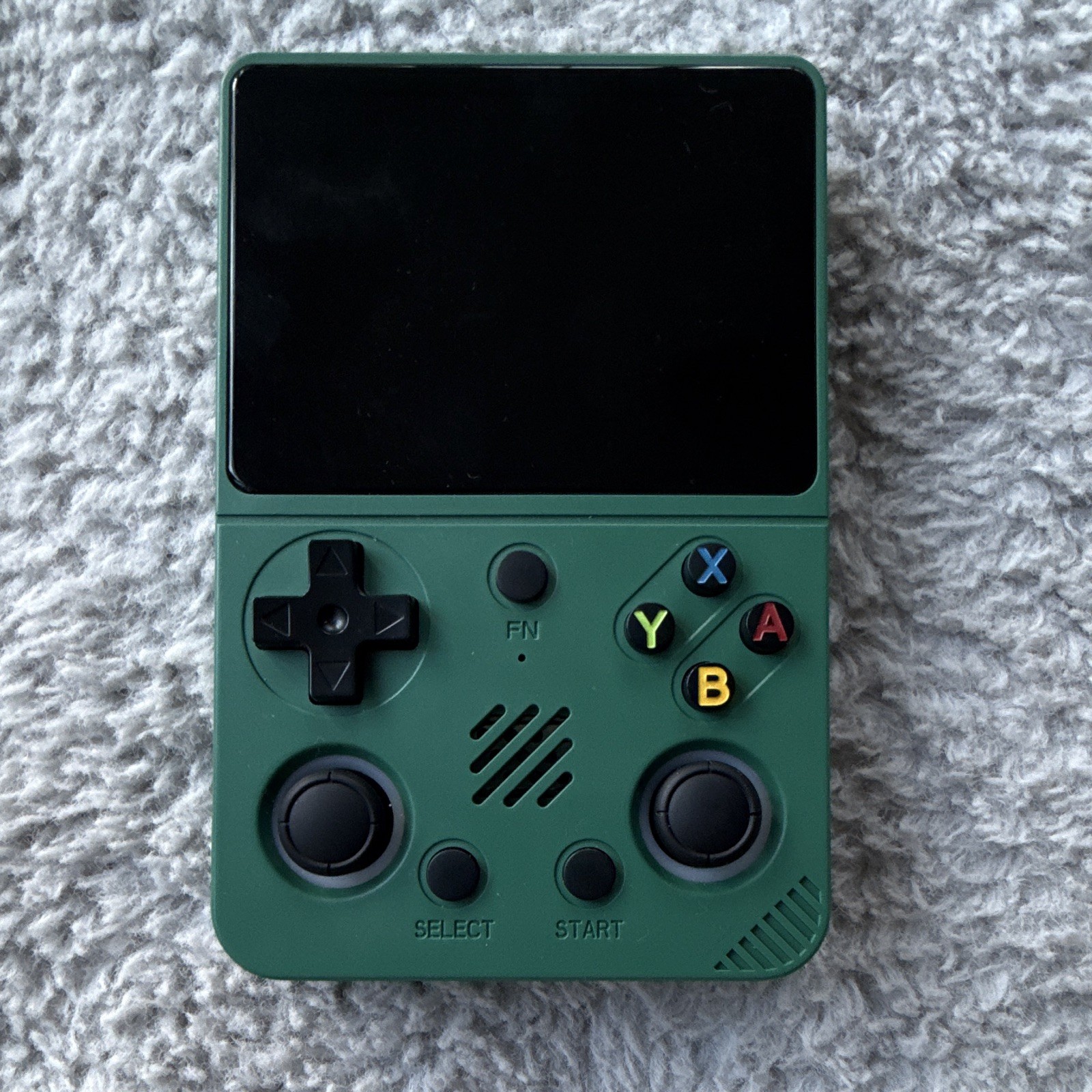RG36PRO Handheld Game Console Green 64GB Linux 480p Rechargeable USB