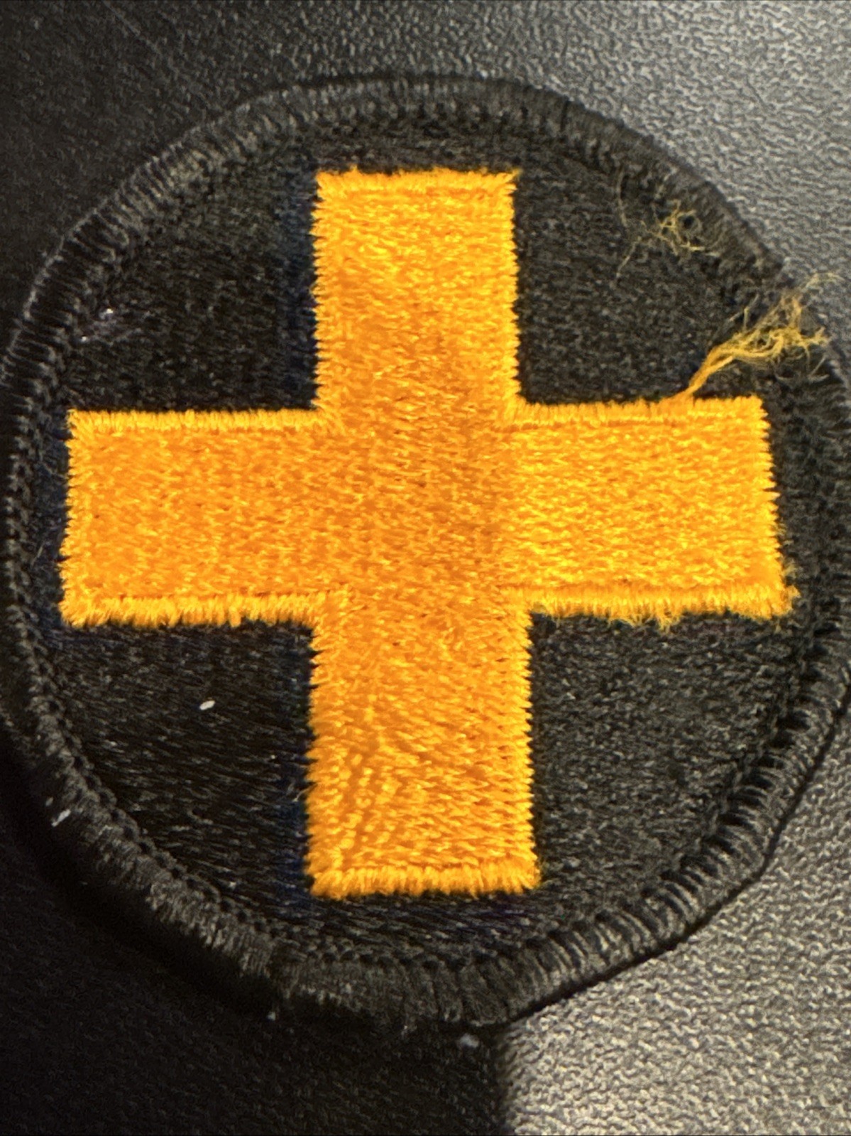 US MILITARY PATCH COLORED 33RD INFANTRY BRIGADE OLDER SEW ON