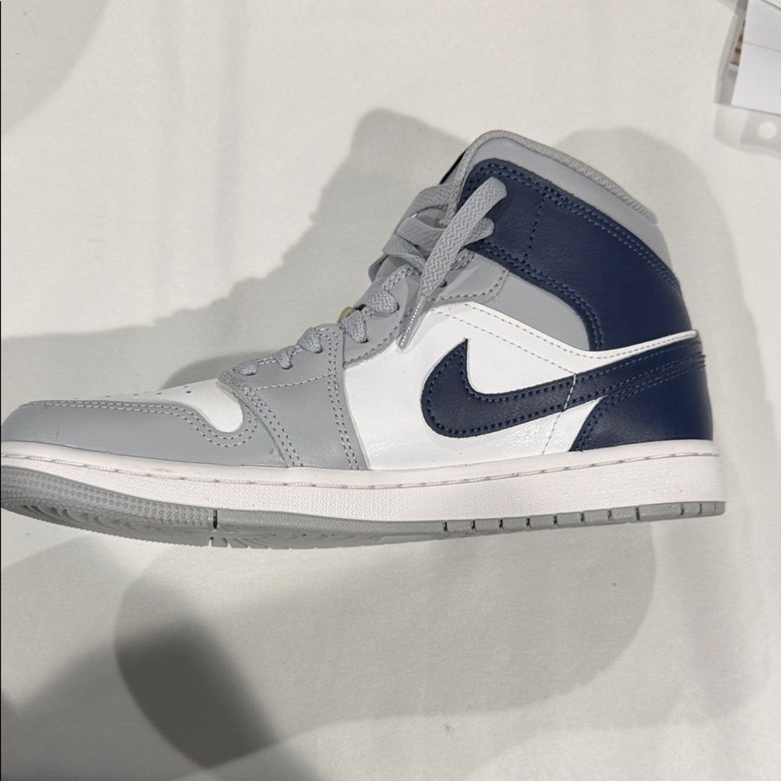 Nike Men's Gray and White Sneakers