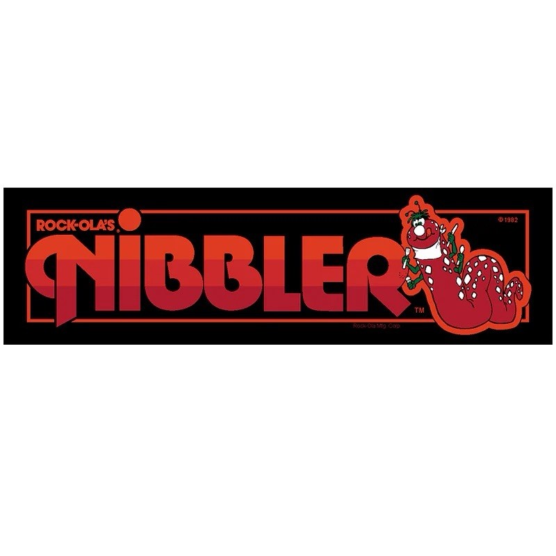 Nibbler Arcade Marquee Premium Backlit Translite Free Ship