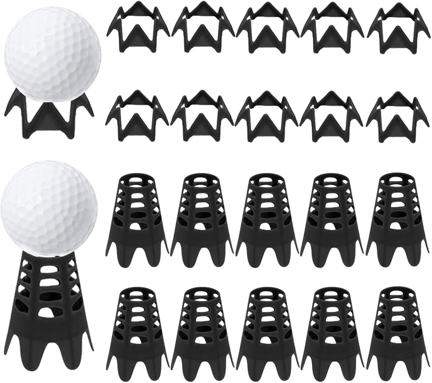Plastic Golf Tees, Golf Simulator Tees for Home, Outdoor Indoor Golf Tees Simula