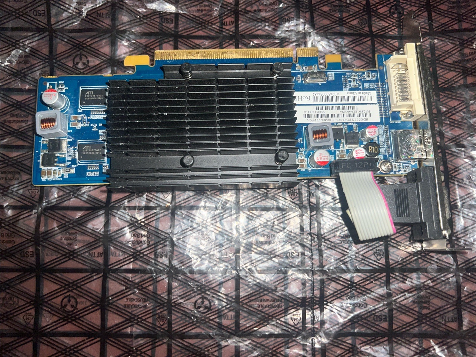 Amd 5350 1G Ddr2 Pci-e Hdmi Dvi-i Vga Sapphire Graphics Card See Descrip