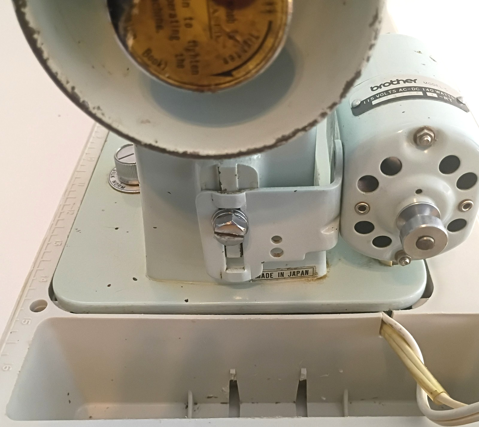 Brother Project 651 Sewing Machine Foot Controller Motor OK Video Read Flaws👇