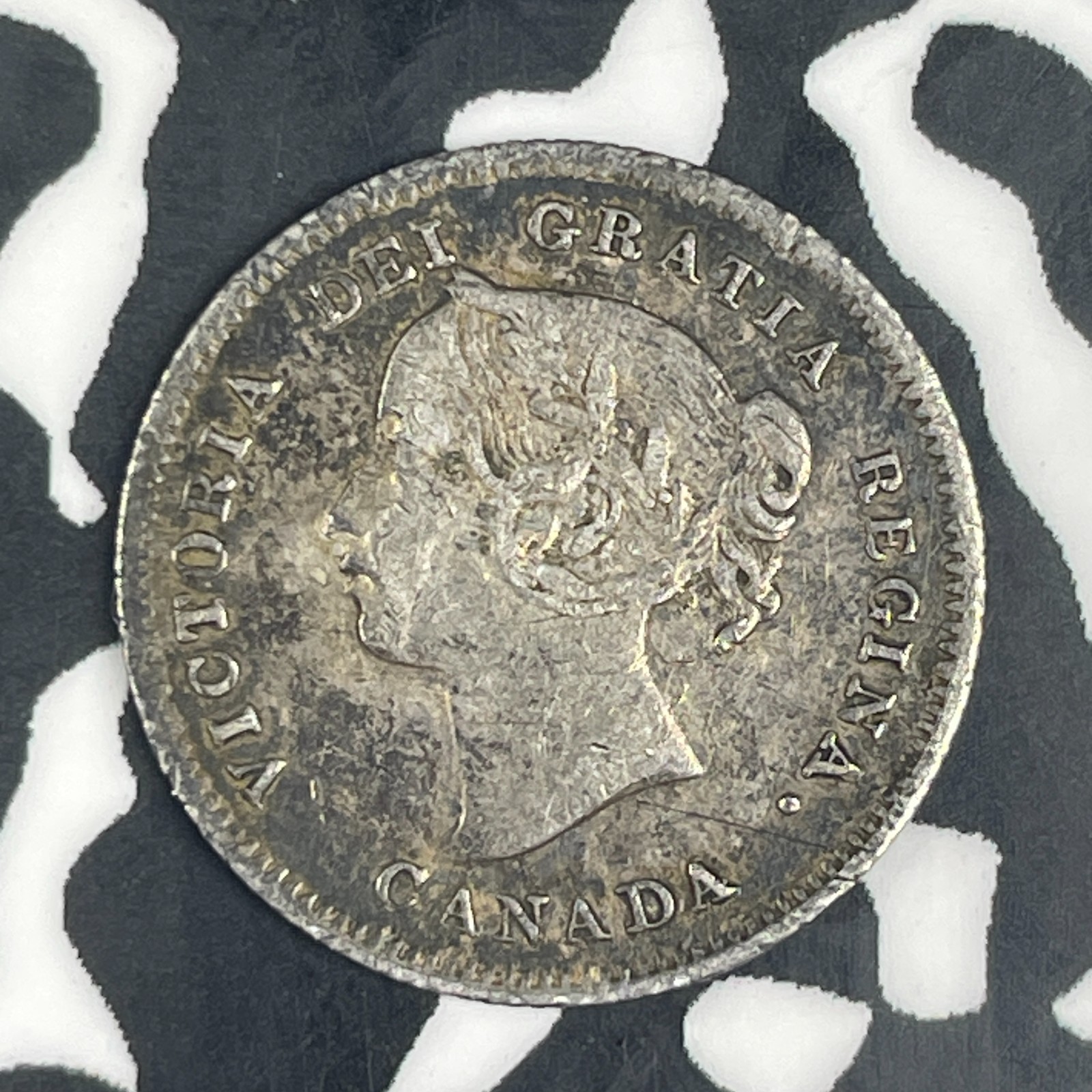 1899 Canada 5 Cents Lot#C9216 Silver! Nice!
