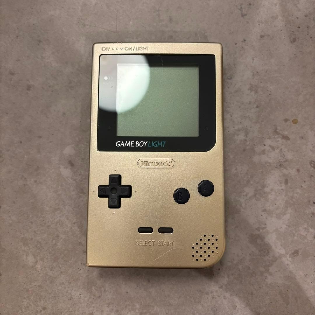 Nintendo GAME BOY LIGHT Gold Portable Handheld Game Console Japan MGB-101