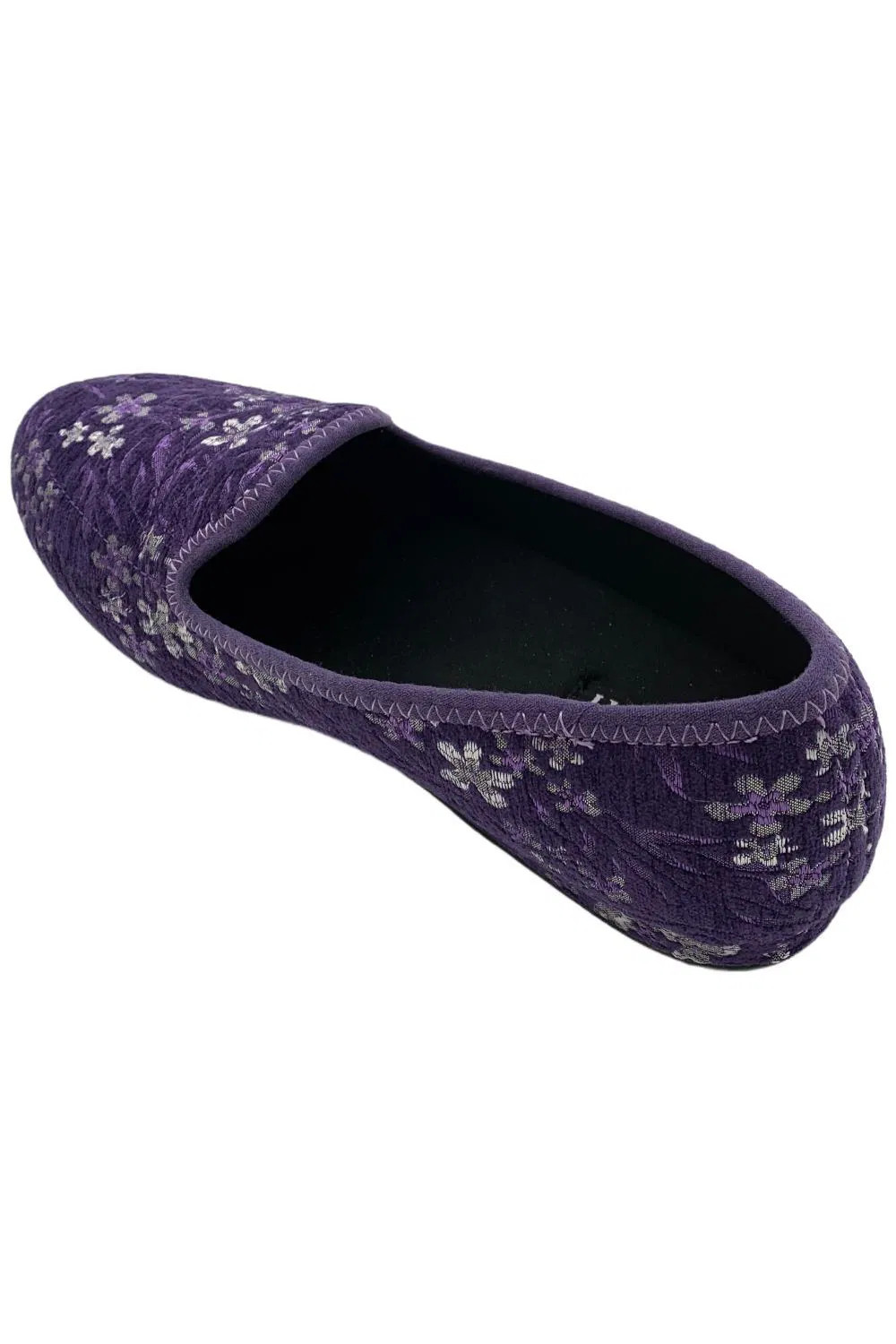 ARRAY Women's Mabel Flats Dark Purple/Floral