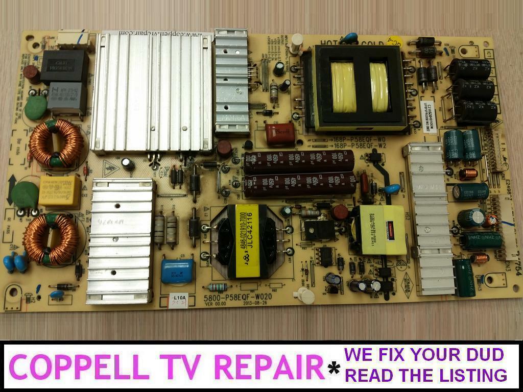 Repair service for 58PFL4609/F7 58PFL4909/F7 power UPBPSPRGB001 5800-P58EQF-W020