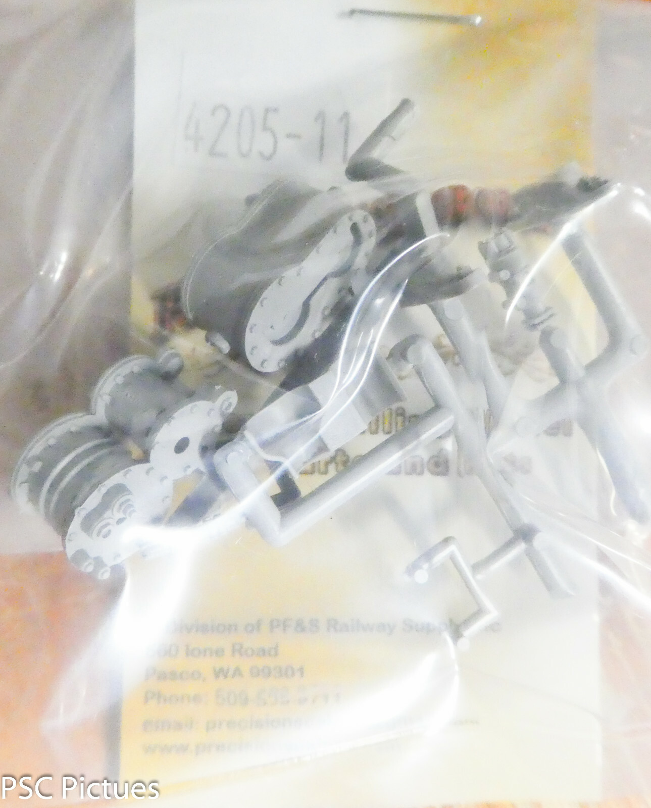 Precision Scale O #4205.11 Westinghouse Air Pump 8-1/2" Cross Compound (Plastic)