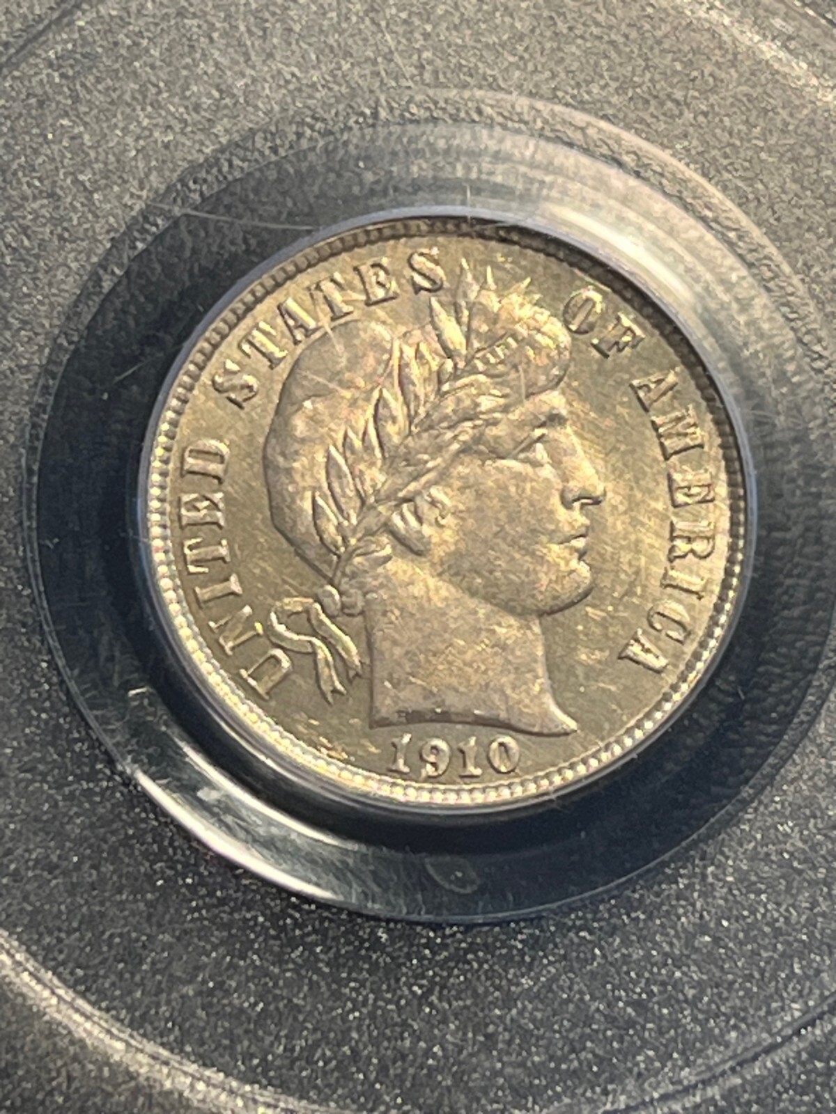 1910 Barber Dime 10c PCGS MS63 Sharp Strike Nice Luster Bright White