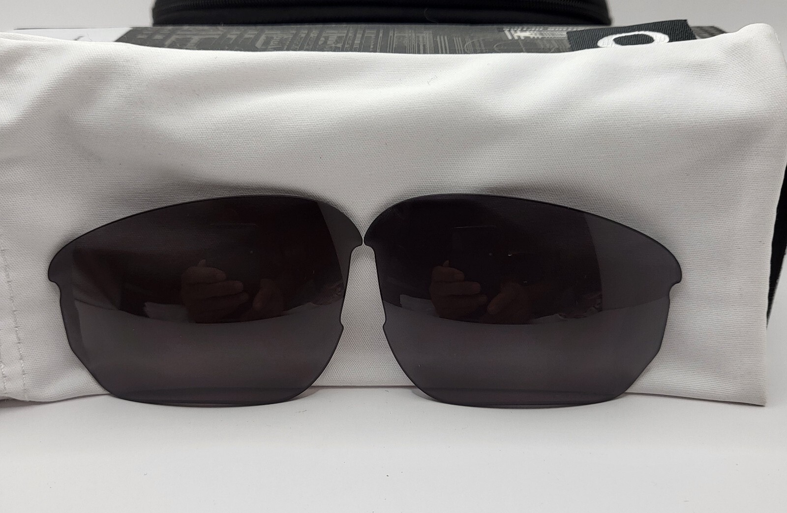 New Authentic OAKLEY FLAK BETA PRIZM GREY Replacement Lens Lenses OEM Sunglasses