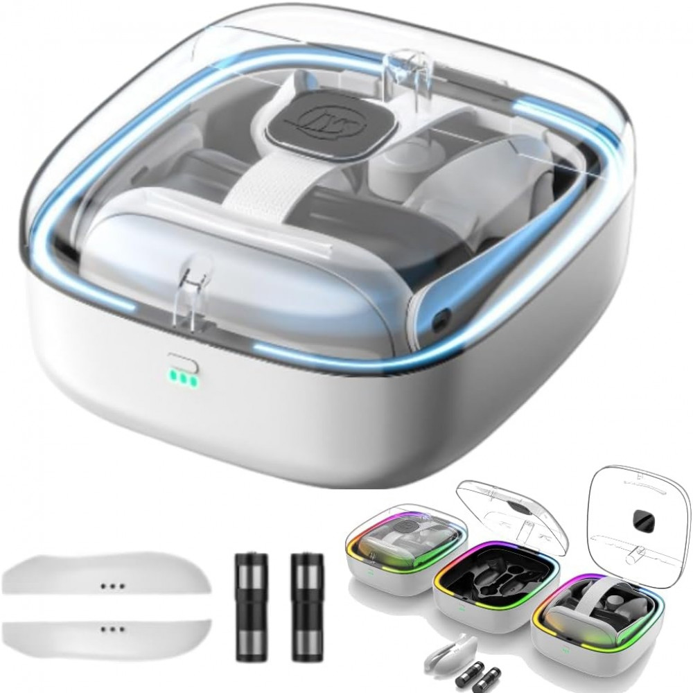 VR Charging Dock for Meta Quest 3 with Dual Battery LED Display