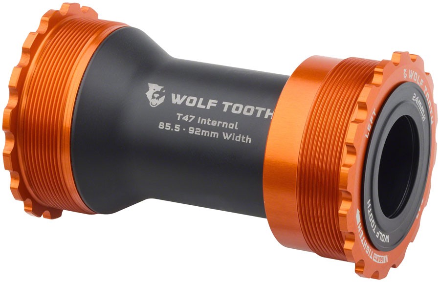 Wolf Tooth T47 Internal Bottom Bracket - 24mm Spindle, Durable Aluminum +