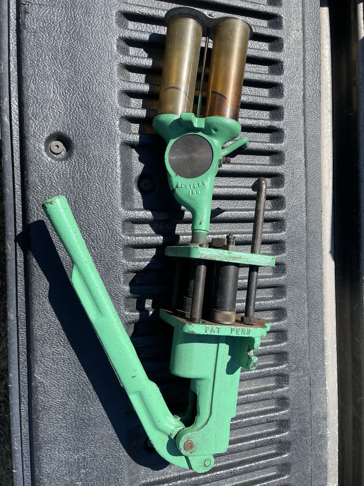 Vintage Herters Model 7-64-N72M  12ga Shell Reloading Turret Press Hunting Equip