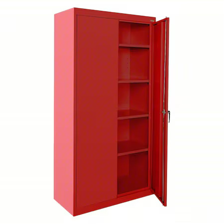 Sandusky Lee Ca41362472-01 Storage Cabinet, 72 In H, 36 In W, 24 In D, Swing,