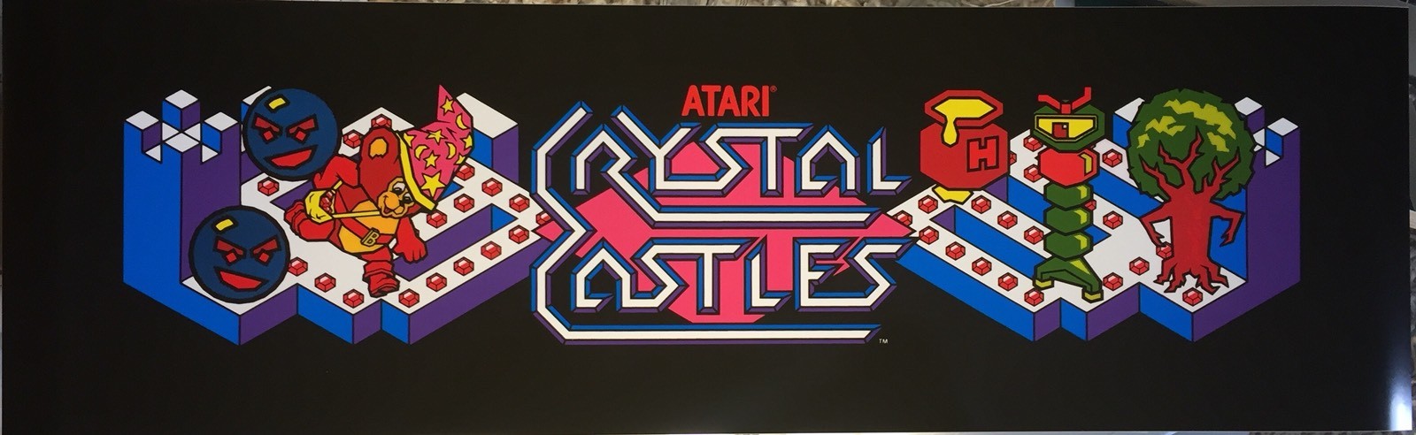 Crystal Castles Arcade Marquee Header