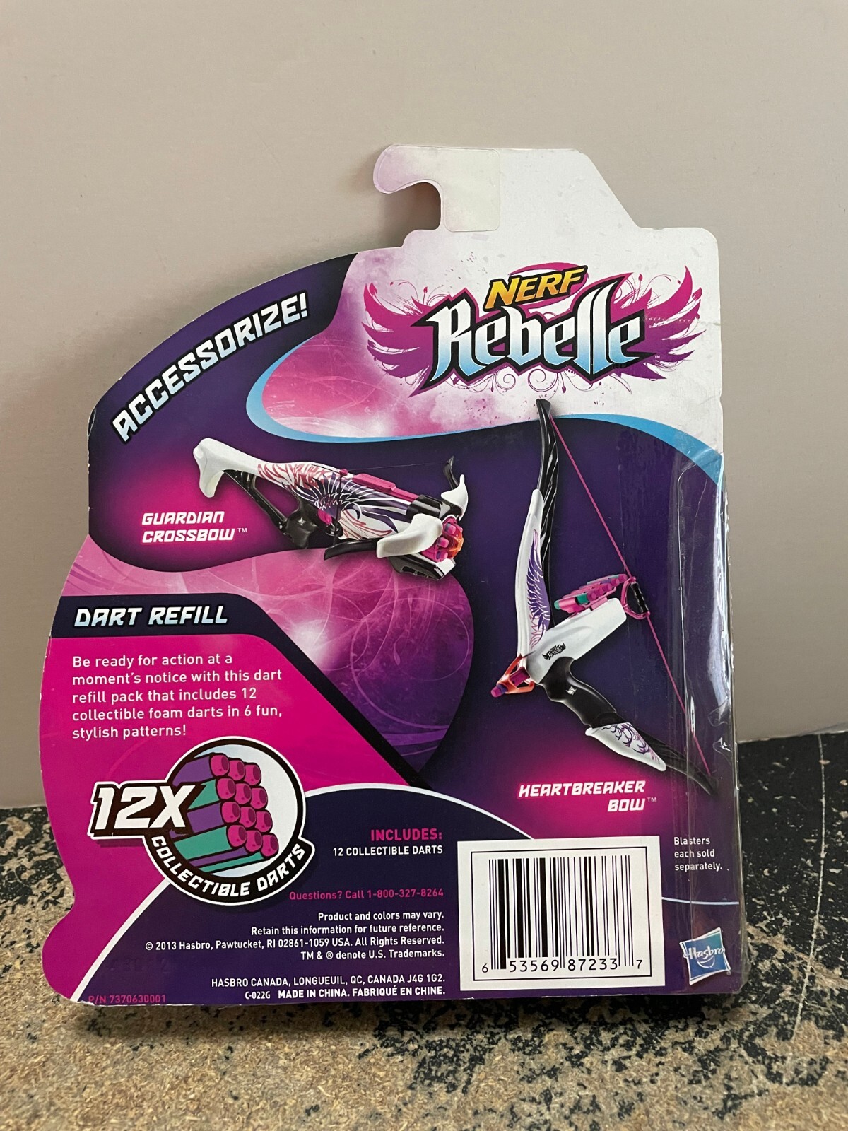 NEW Nerf Rebelle refill (12 darts) A4742