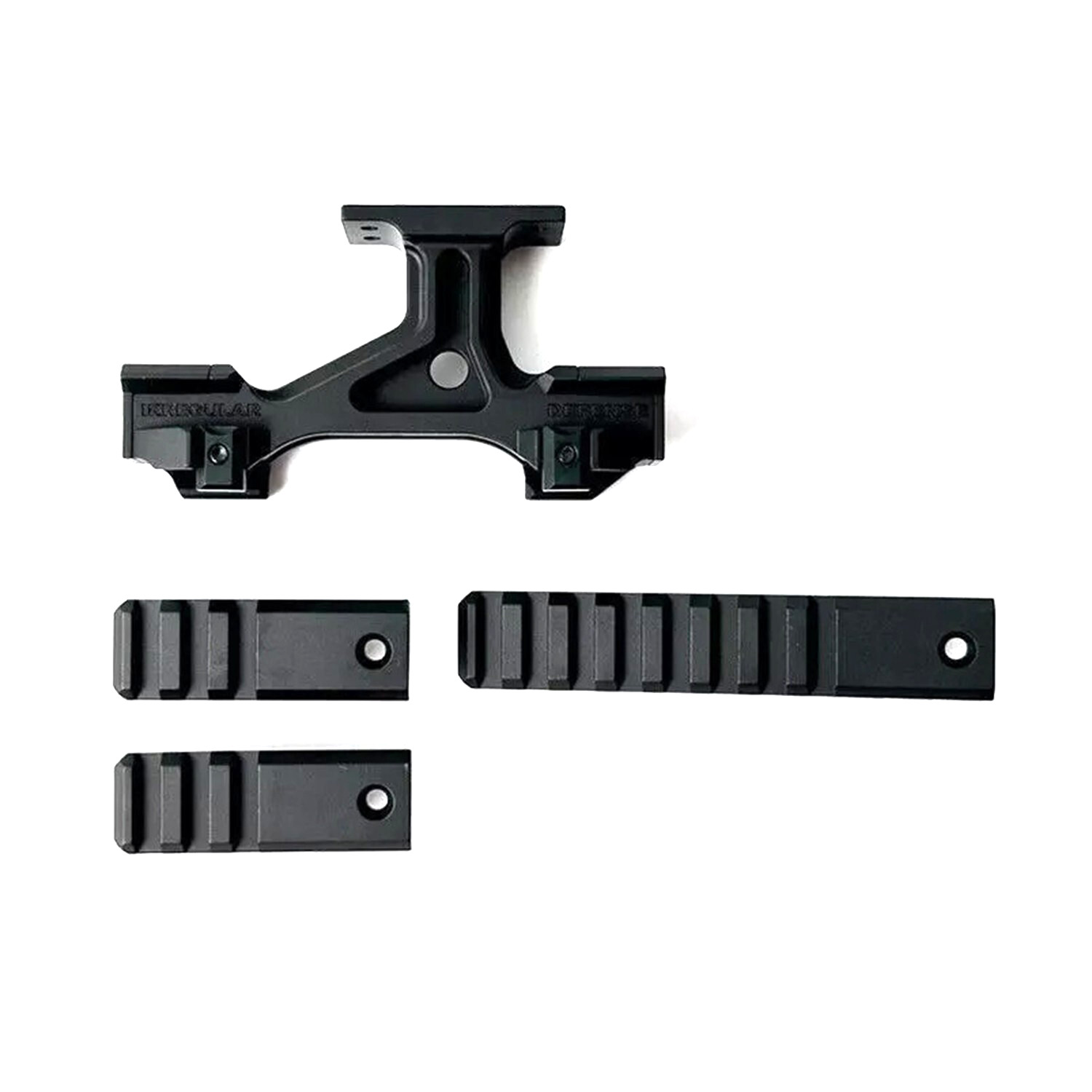 Tactical Mount Modular Pattern Mount For Red Dot Sight At 2.50" Centerline Heigh