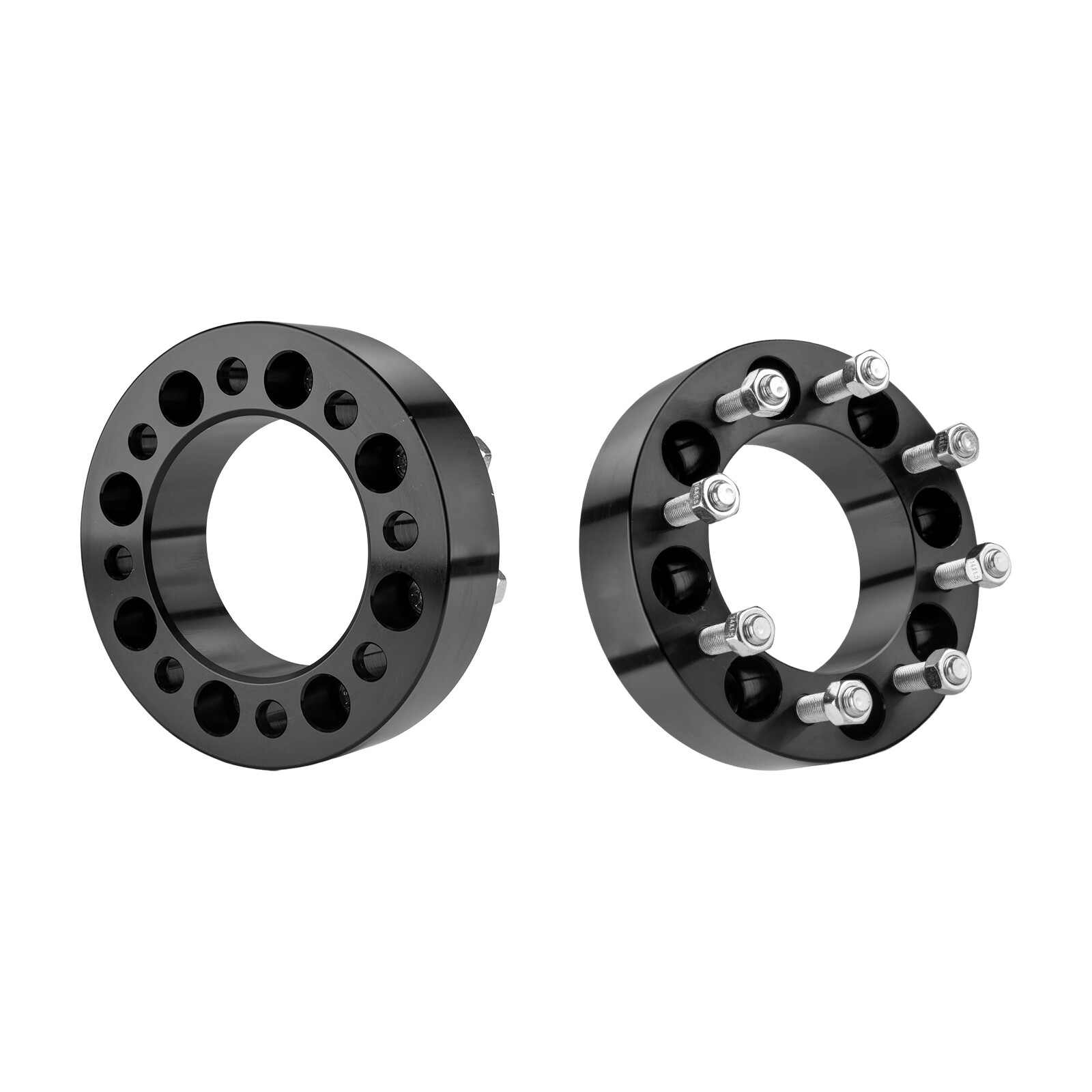 4Pcs 2" 8x6.5 to 8x6.5 Wheel Spacers 14x1.5 Studs For Ram 2500 3500 2012-2022