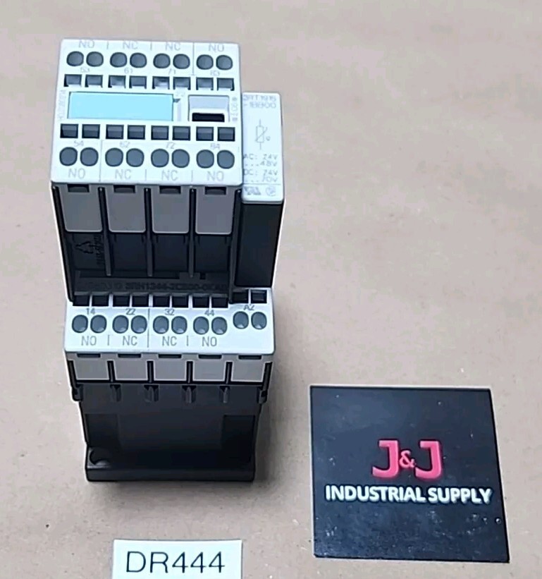 *NEW SURPLUS* Siemens 3RH1344-2CB00-0KA0 3RH1911-2FA22 Aux Contact + Warranty!
