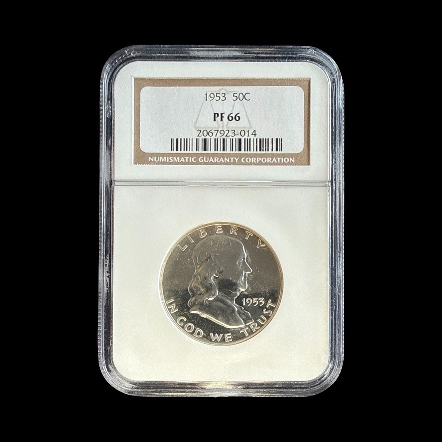 1953 Franklin Half Dollar 50C Proof NGC PF66 - 0409